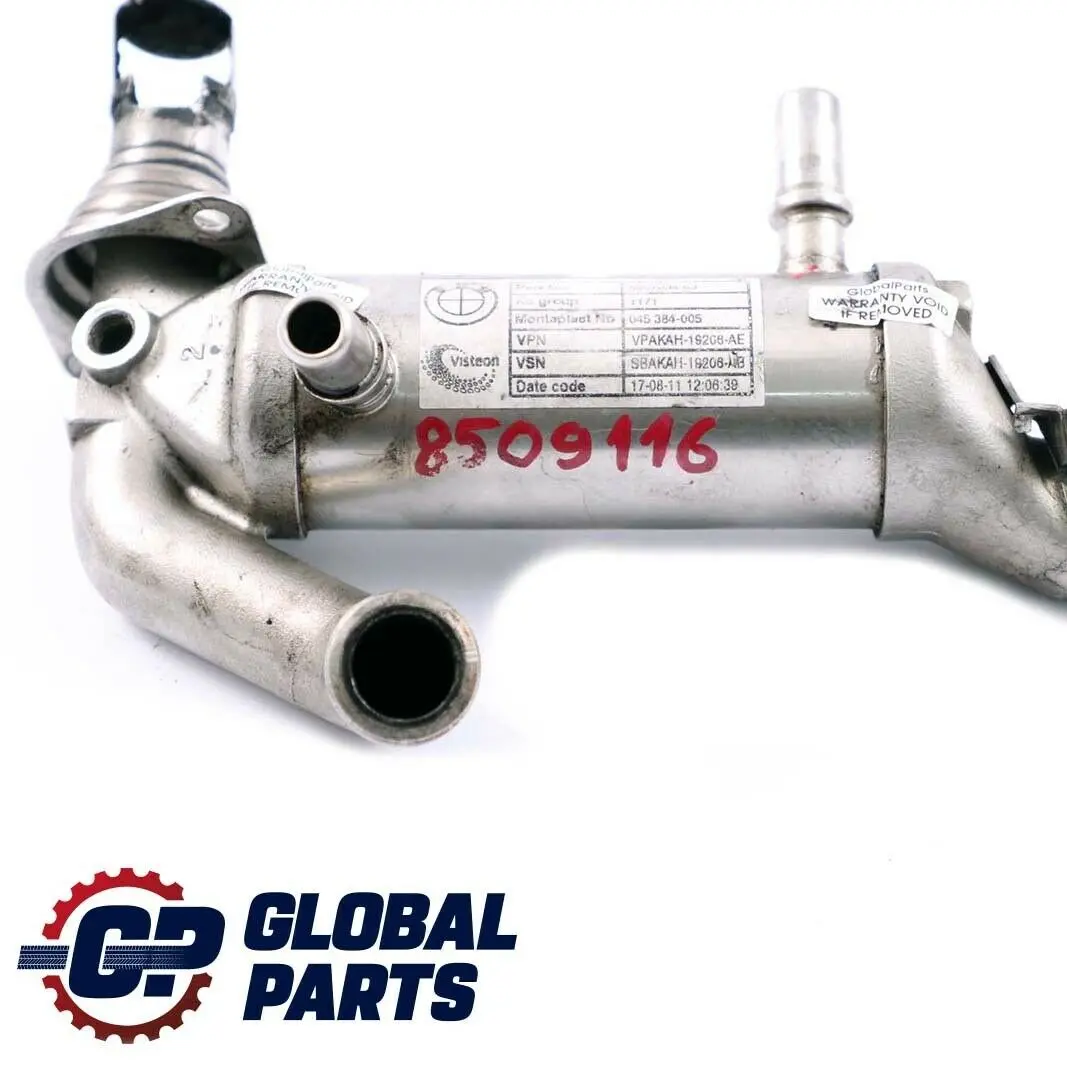 BMW E70 LCI E71 N57 Refroidisseur de soupape EGR diesel 8507334 - SKU 8509116 - Numéro de pièce 8509116