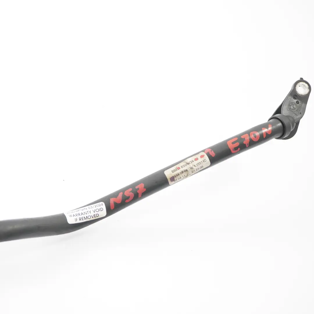 BMW X5 E70 LCI X6 E71 F07 GT N57 N57S Refrigerador de Aceite Manguera - SKU 8509434-1 - Número de pieza 8509434