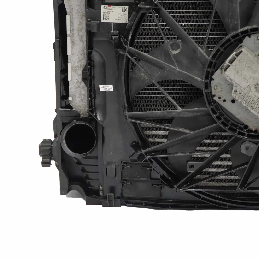 BMW F10 F11 Radiateur Refroidissement Ventilation du Moteur 400W - SKU 8509740-3 - Numéro de pièce 8509740