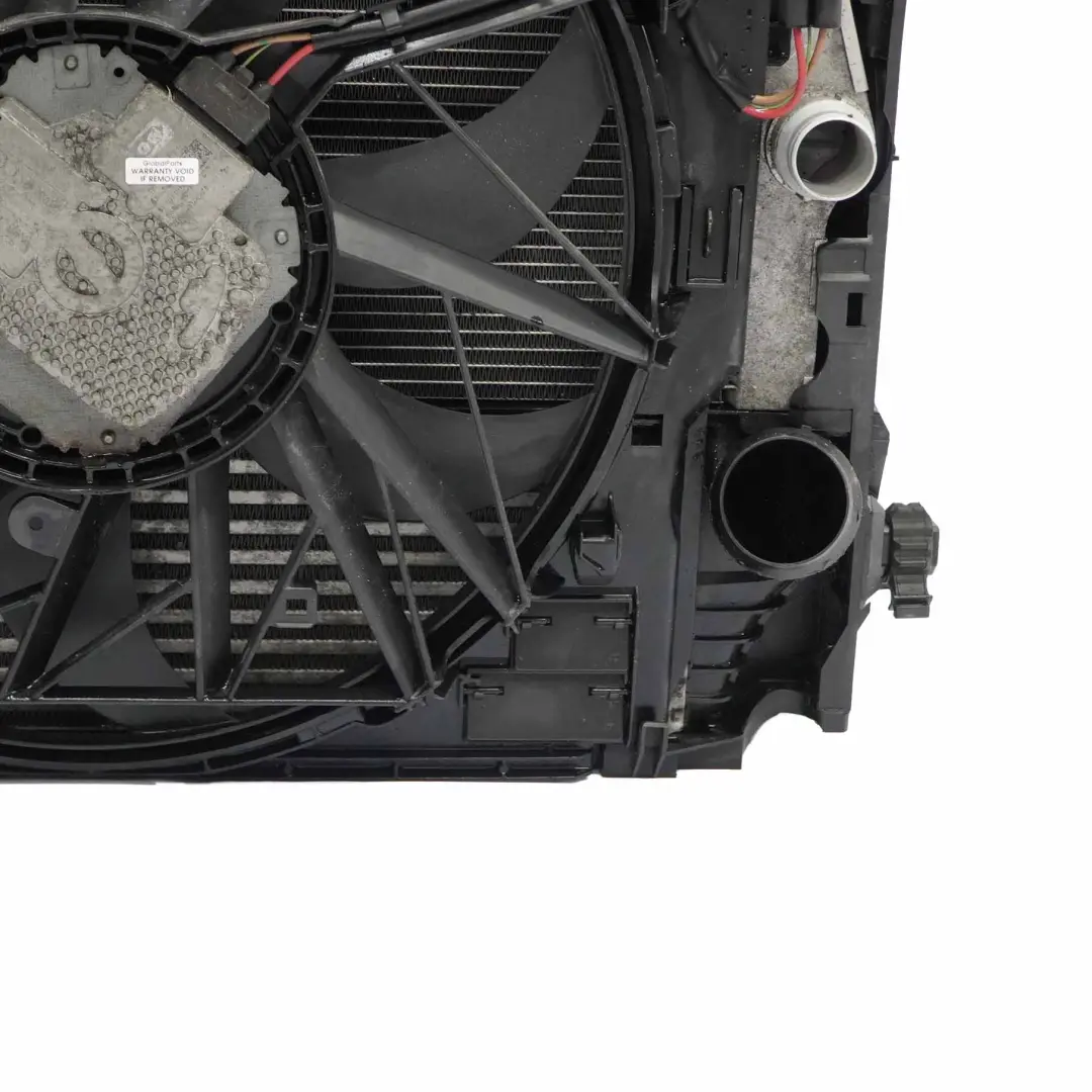 Cooling Radiator BMW F10 F11 Radiator Pack Fan Shroud 400W to Engine with Part number 8509740 Engine Cooling Radiator BMW F10 F11 Radiator Pack Fan Shroud 400W - SKU 8509740-3 - Part number 8509740