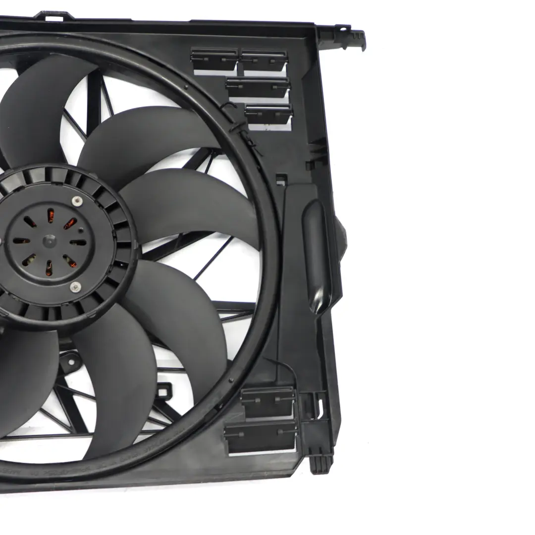 Radiator Fan Cooling Fan Shroud Housing 850W to BMW F10 F11 F12 F13 with Part number 8509743 BMW F10 F11 F12 F13 Radiator Fan Cooling Fan Shroud Housing 850W - SKU 8509743 - Part number 8509743
