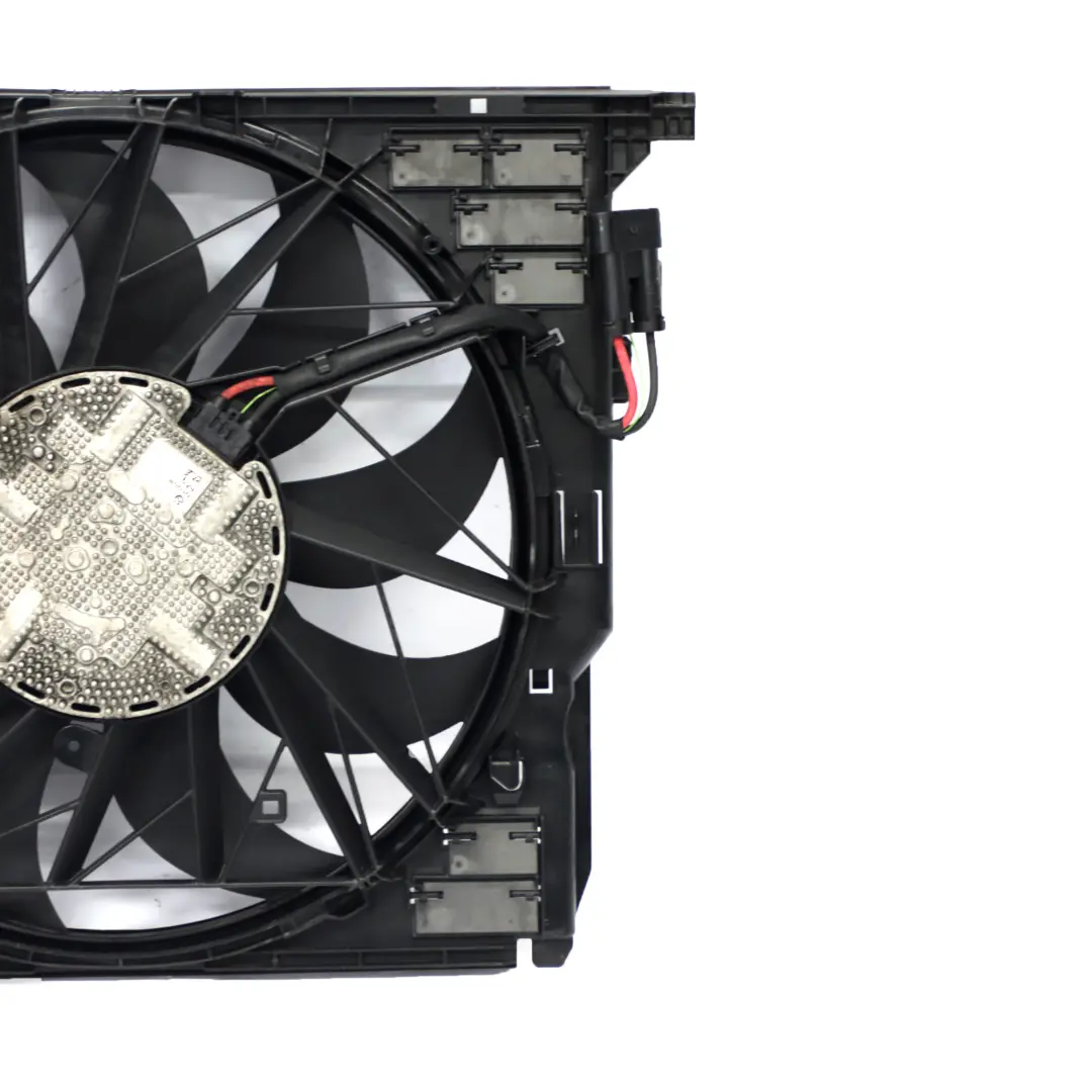 Radiator Fan Cooling Fan Shroud Housing 850W to BMW F10 F11 F12 F13 with Part number 8509743 BMW F10 F11 F12 F13 Radiator Fan Cooling Fan Shroud Housing 850W - SKU 8509743 - Part number 8509743