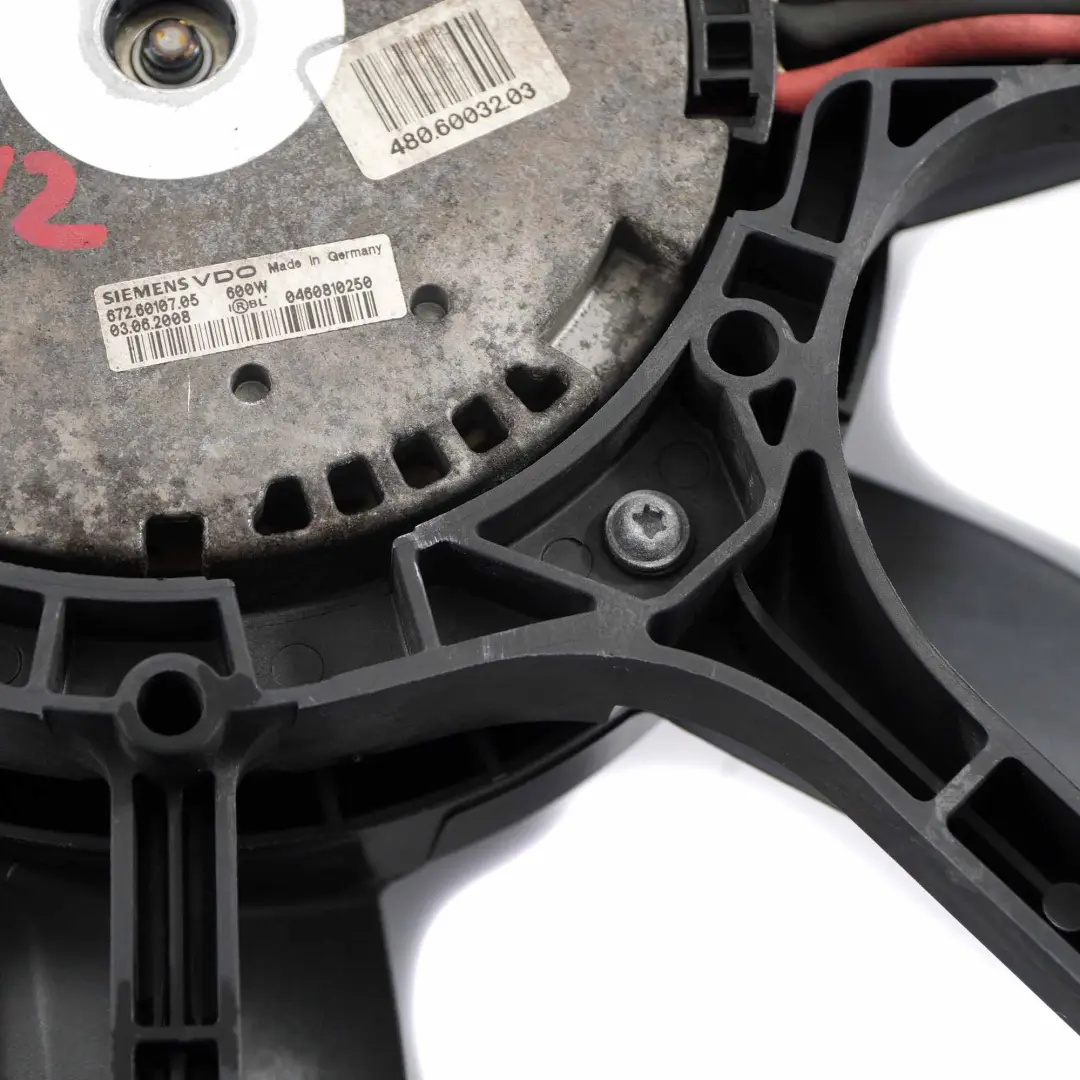  Radiator Fan BMW X5 E70 3.0d 3.0sd M57N2 Engine Cooling Fan Housing 600W - SKU 8509746-1 - Part number 8509746