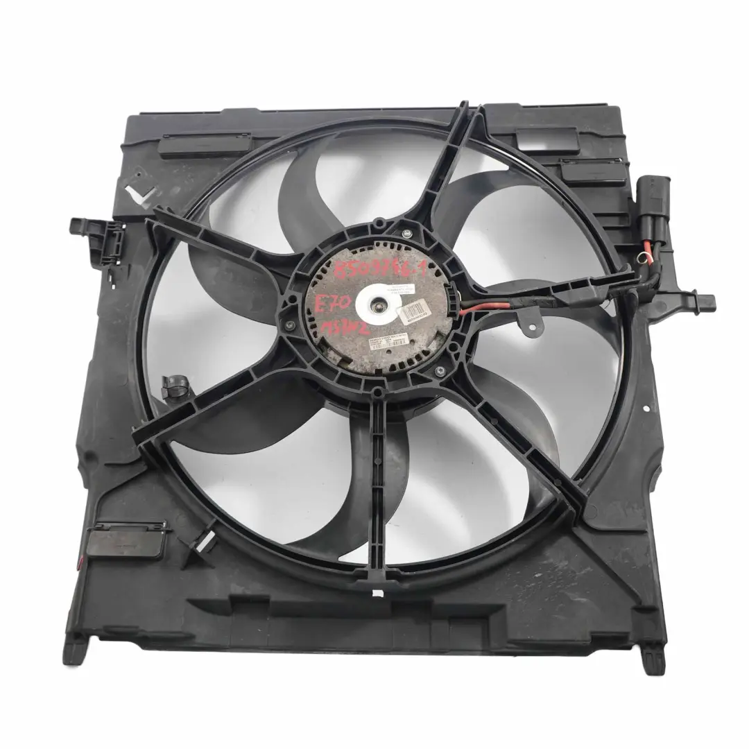 BMW X5 E70 3.0D 3.0Sd M57N2 Motore Radiatore Ventola Alloggiamento 600W - SKU 8509746-1 - Numero di parte 8509746