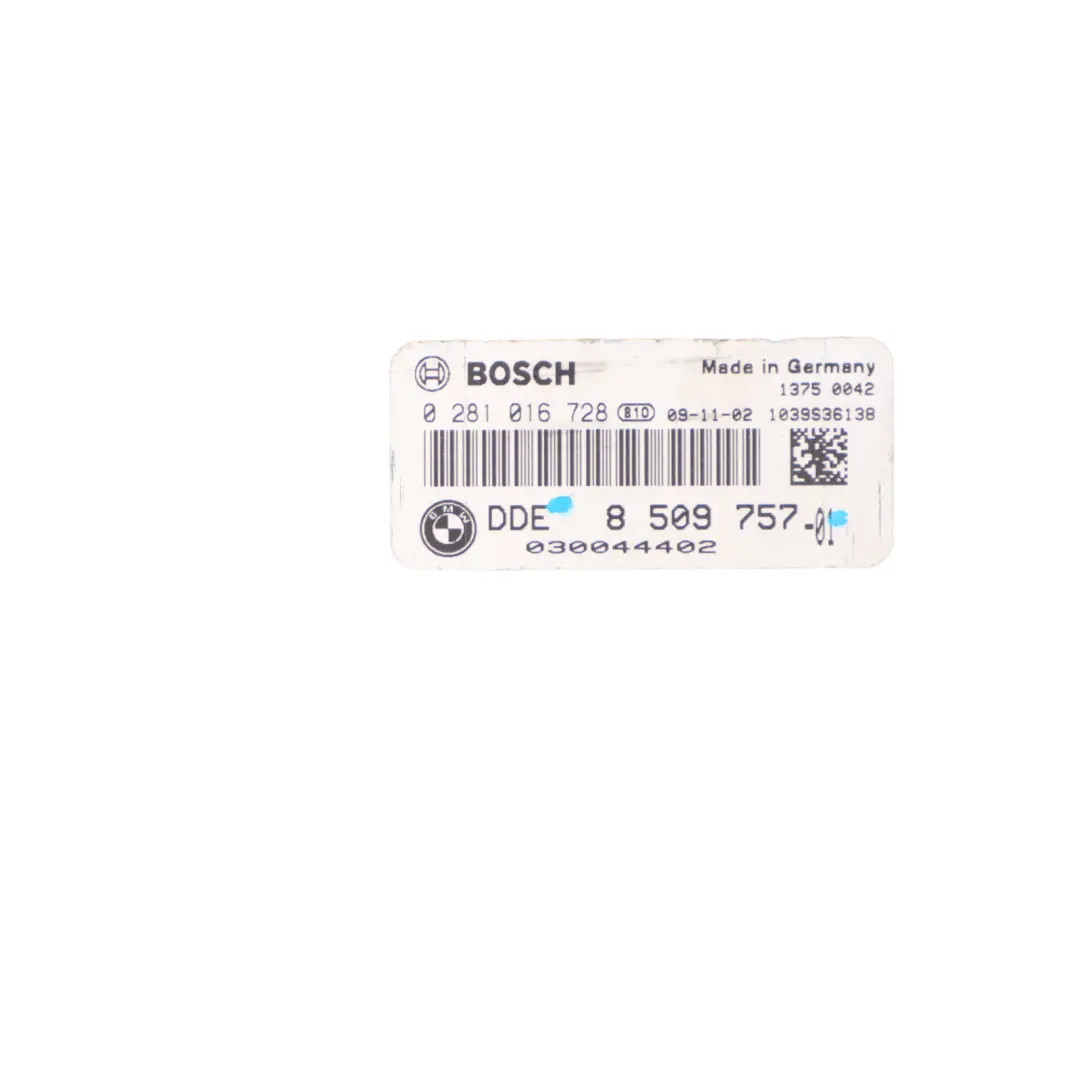 BMW F07 530d F01 730d N57 245HP Engine ECU Kit DDE CAS4 Key Automatic - SKU 8509757-1 - Part number 8509757