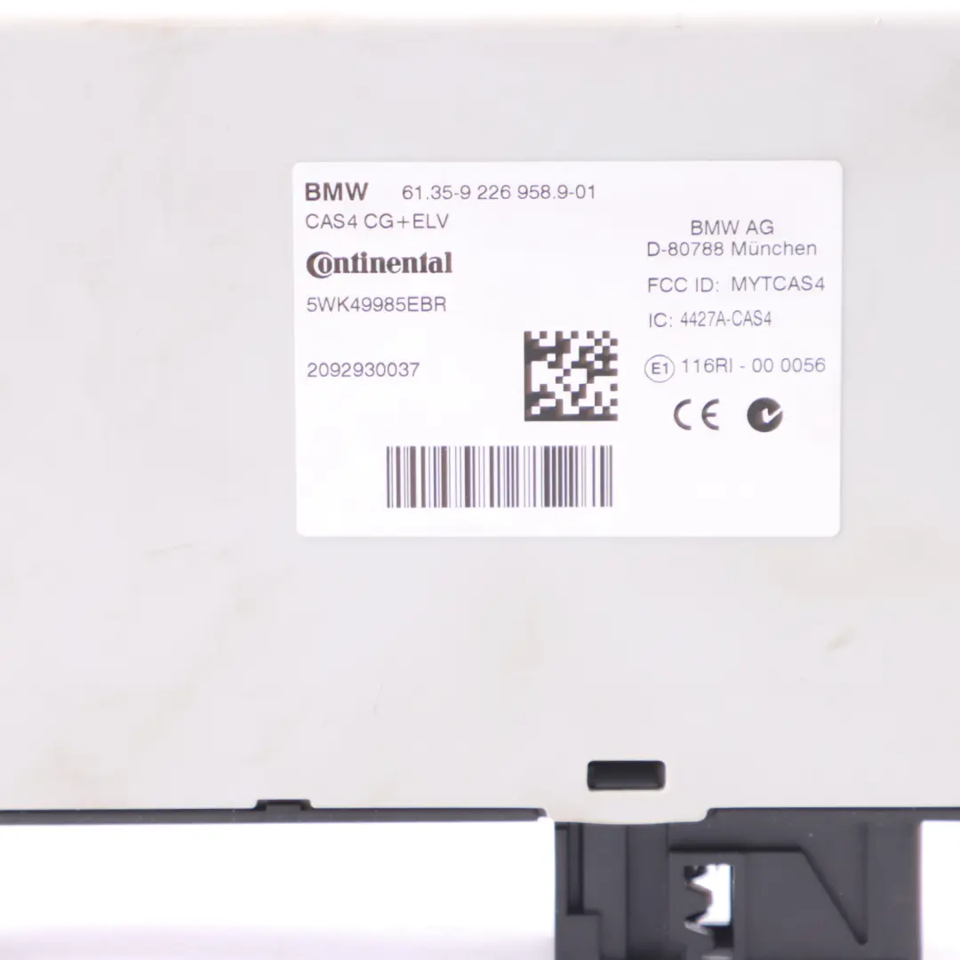 BMW F07 530d F01 730d N57 245HP Engine ECU Kit DDE CAS4 Key Automatic - SKU 8509757-1 - Part number 8509757