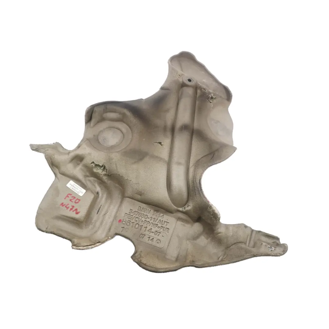 N47N Copertura Acustica Isolamento Frontale Motore per BMW F20 F21 F30 F31 con numero di parte 8510114 BMW F20 F21 F30 F31 N47N Copertura Acustica Isolamento Frontale Motore - SKU 8510114 - Numero di parte 8510114