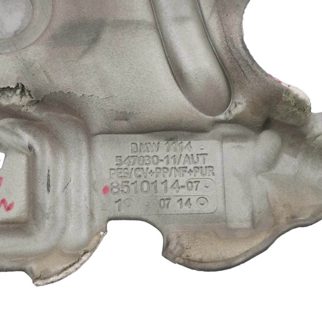 BMW F20 F21 F30 F31 N47N Cache acoustique avant du moteur - SKU 8510114 - Numéro de pièce 8510114
