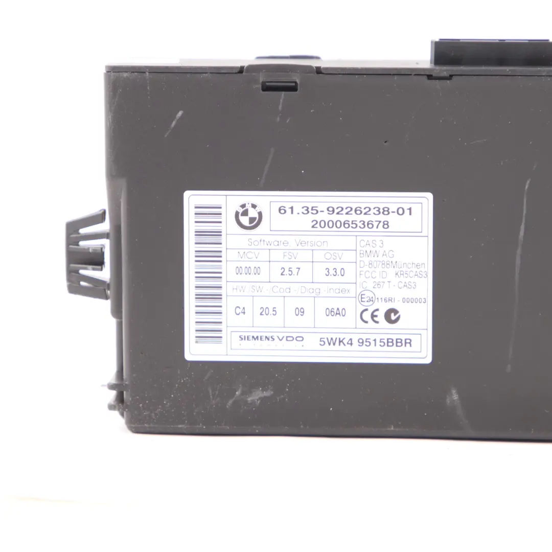 BMW E90 E91 LCI E92 330d Diesel N57 245HP ECU Engine Kit DDE CAS3 + Key - SKU 8510221-14 - Part number 8510221