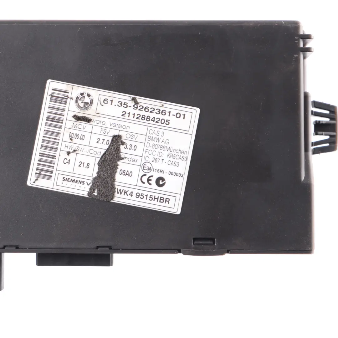 BMW E90 E91 LCI E92 330d Diesel N57 245HP ECU Engine Kit DDE CAS3 + Key - SKU 8510221-2 - Part number 8510221