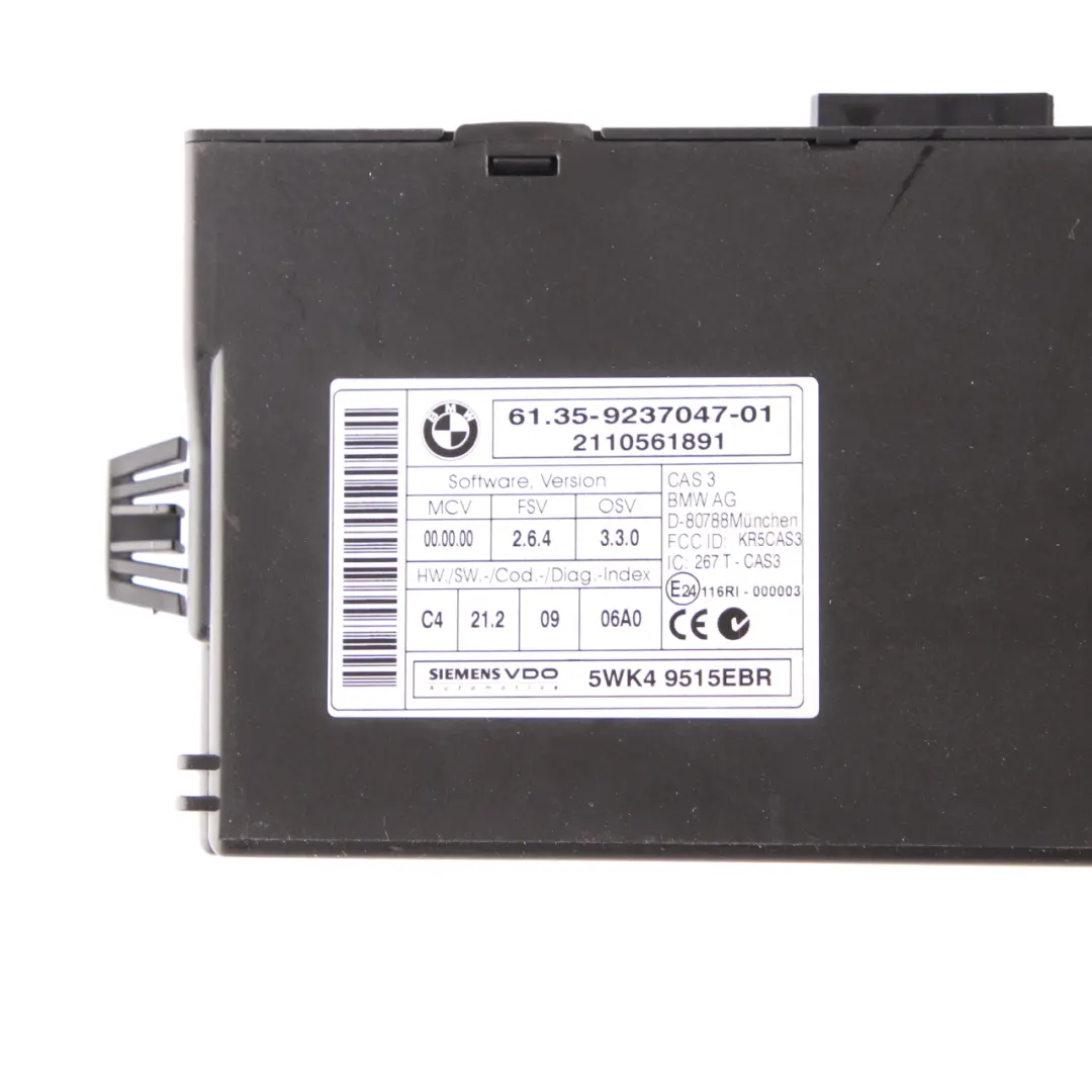 N57 204HP ECU Engine Kit DDE CAS3 + Key to BMW E90 E91 LCI E92 325d Diesel with Part number 8510221 BMW E90 E91 LCI E92 325d Diesel N57 204HP ECU Engine Kit DDE CAS3 + Key - SKU 8510221-9 - Part number 8510221