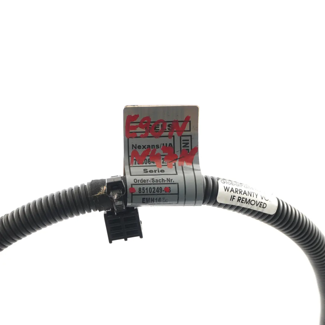 Cableado BMW E90 E91 LCI N47N Loom Arnés Cable Caja automática para Motor con número de pieza 8510249 Motor Cableado BMW E90 E91 LCI N47N Loom Arnés Cable Caja automática - SKU 8510249 - Número de pieza 8510249
