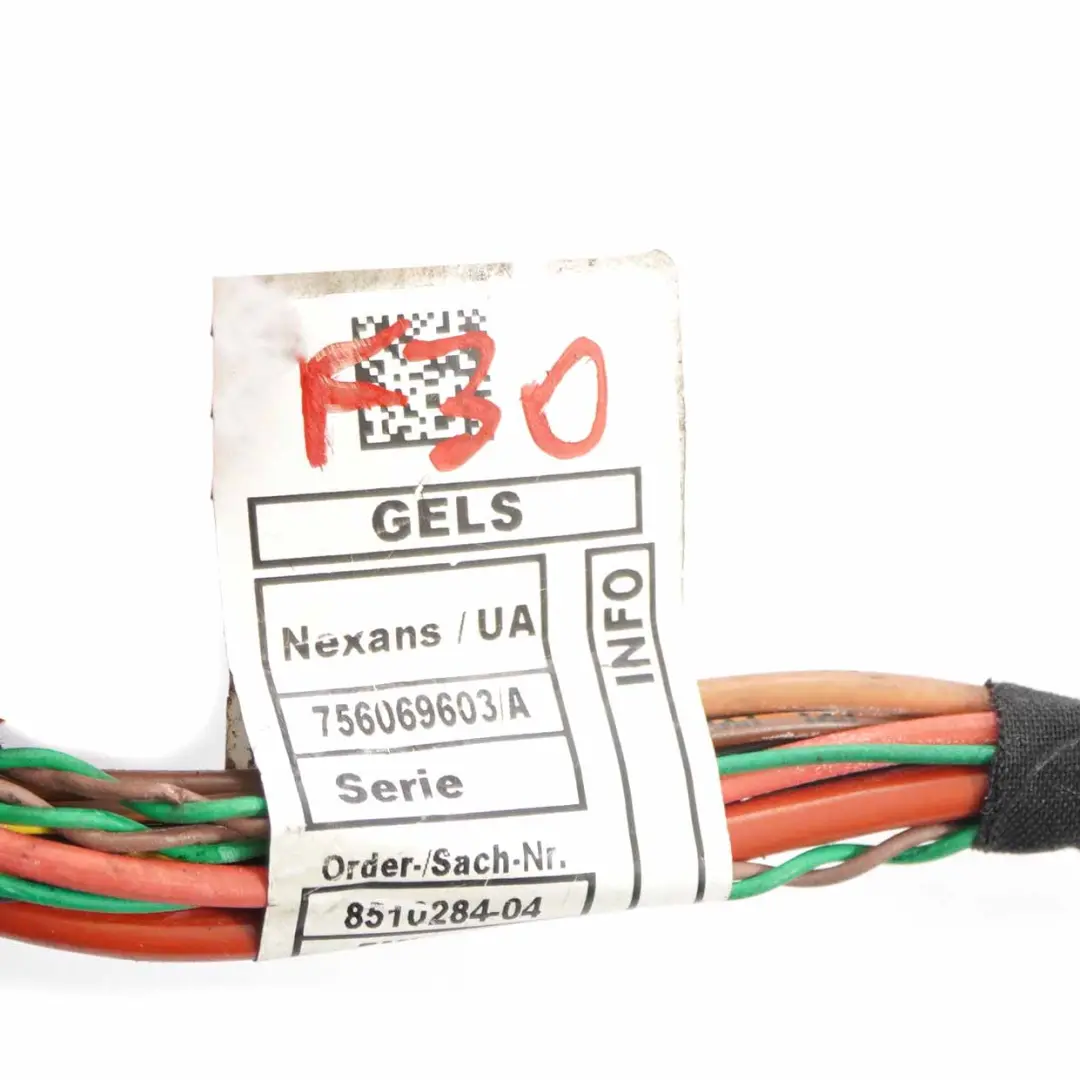  Motor Kabel Baum BMW F30 F31 F32 330D 430D N57N Getriebe Modul Kabelbaum - SKU 8510284 - Teilenummer 8510284