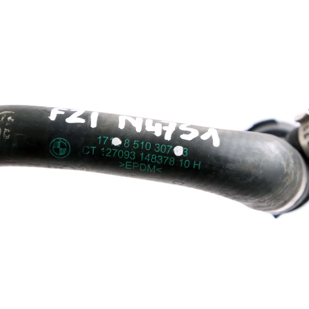 N47S1 Rura Wąż Przewód Wody Płynu Chłodzącego do BMW F20 F21 F31 o numerze 8510307 BMW F20 F21 F31 N47S1 Rura Wąż Przewód Wody Płynu Chłodzącego - SKU 8510307 - Numer Części 8510307