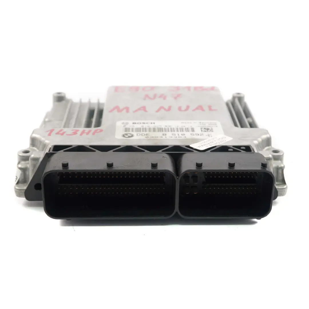 N47 143HP ECU Unidad de Control DDE Manual para BMW E81 E87 E90 LCI 118d 318d con número de pieza 8510592 BMW E81 E87 E90 LCI 118d 318d N47 143HP ECU Unidad de Control DDE Manual - SKU 8510592 - Número de pieza 8510592