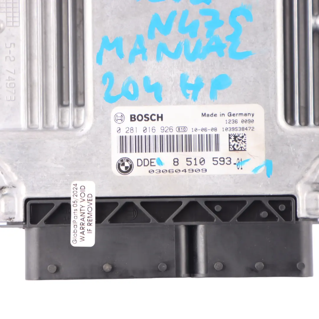 N47S 123d 204HP ECU Kit DDE CAS 3 Key Manual to BMW E81 E82 E87 LCI E88 with Part number 8510593 BMW E81 E82 E87 LCI E88 N47S 123d 204HP ECU Kit DDE CAS 3 Key Manual - SKU 8510593-1 - Part number 8510593