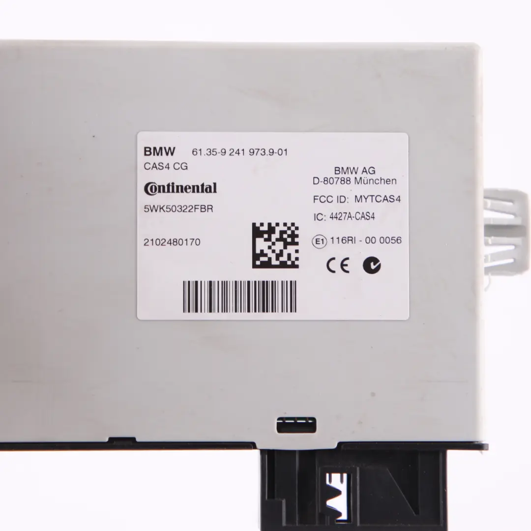 BMW F10 F11 530d N57 245HP Engine Control ECU Kit Module DDE CAS4 Key - SKU 8510643-1 - Part number 8510643