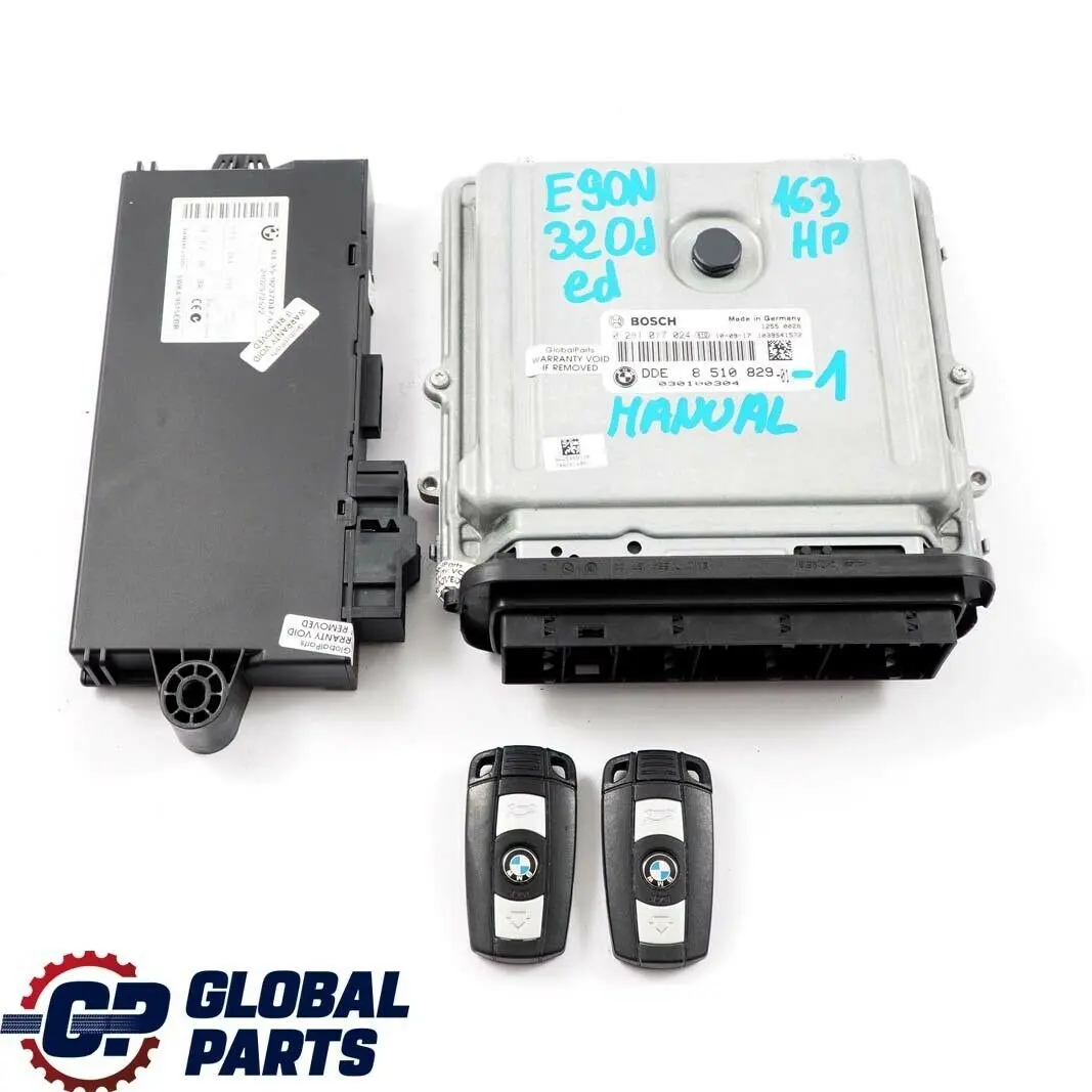 N47N 320d edition 163HP ecu Kit Commande Dde CAS3+ BMW E90 LCI - SKU 8510829-1 - Numéro de pièce 8510829