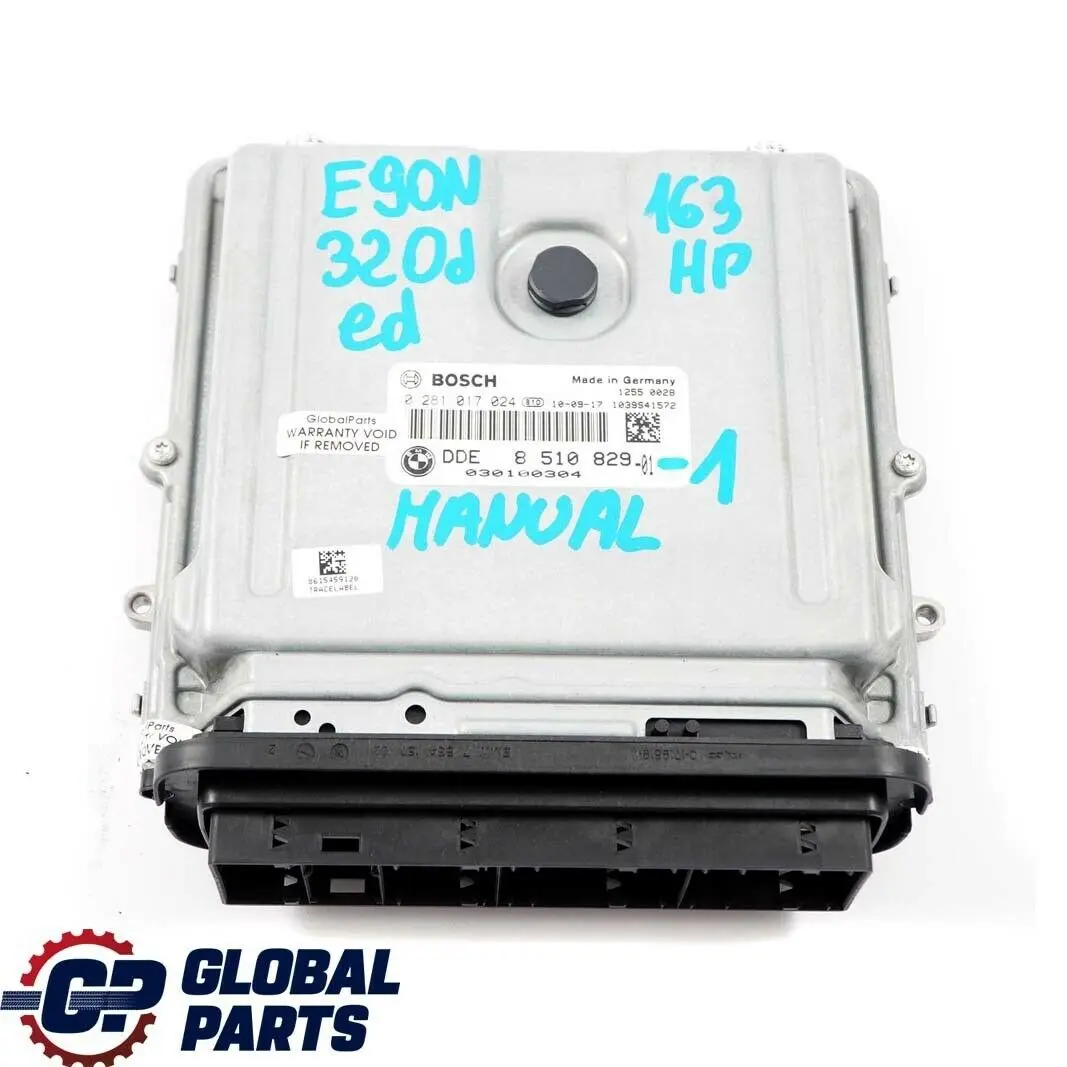 N47N 320ed 320d ed 163HP ECU KIT DDE CAS3 + Keys Manual BMW E90 E91 LCI - SKU 8510829-1 - Part number 8510829