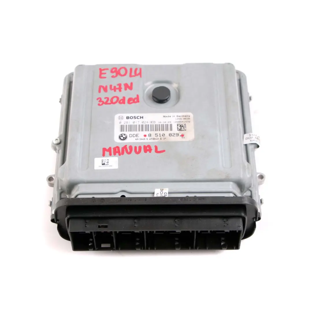 BMW E90 E91 LCI N47N 320ed 320d ed 163HP ECU KIT DDE CAS3 + Key Manual - SKU 8510829-4 - Part number 8510829