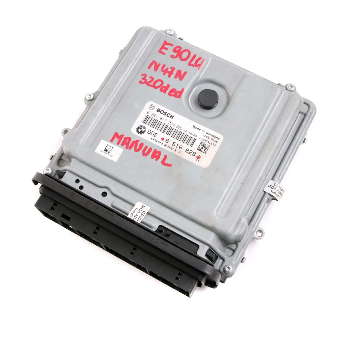 BMW E90 E91 LCI N47N 320ed 320d ed 163HP ECU Engine Control DDE Manual - SKU 8510829 - Part number 8510829