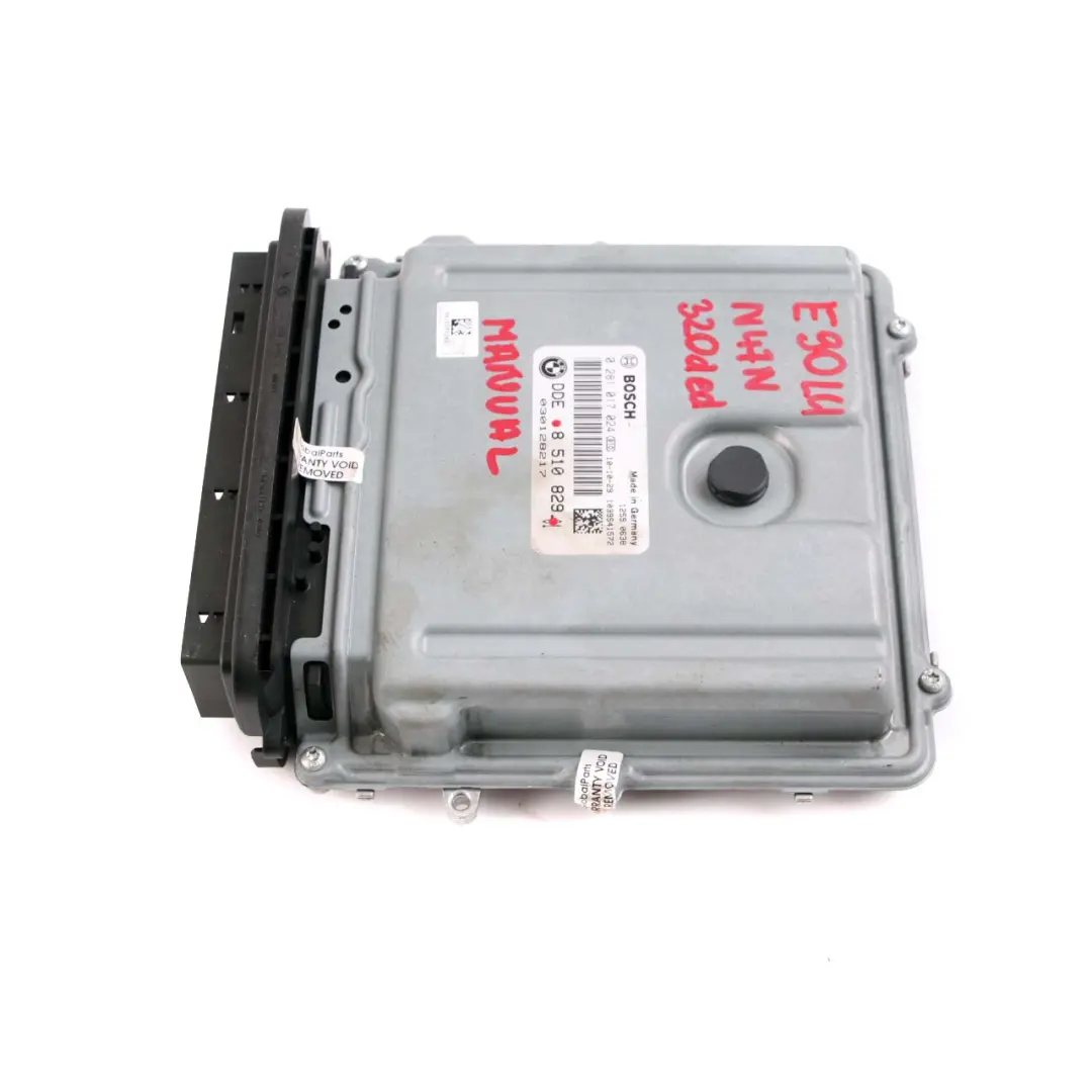 BMW E90 E91 LCI N47N 320Ed 320D Ed 163HP ECU Control Motor DDE Manual - SKU 8510829 - Número de pieza 8510829
