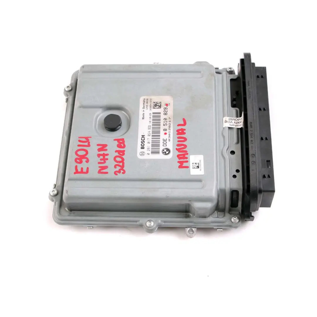 BMW E90 E91 LCI N47N 320Ed 320D Ed 163HP ECU Controllo Motore Manuale - SKU 8510829 - Numero di parte 8510829