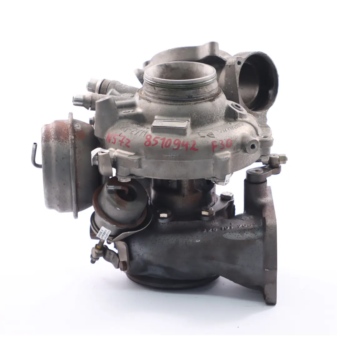 335dX 435dX 535d N57Z Diesel Turbo Turbocharger to BMW F30 F31 F32 F10 with Part number 8510942 BMW F30 F31 F32 F10 335dX 435dX 535d N57Z Diesel Turbo Turbocharger - SKU 8510942 - Part number 8510942