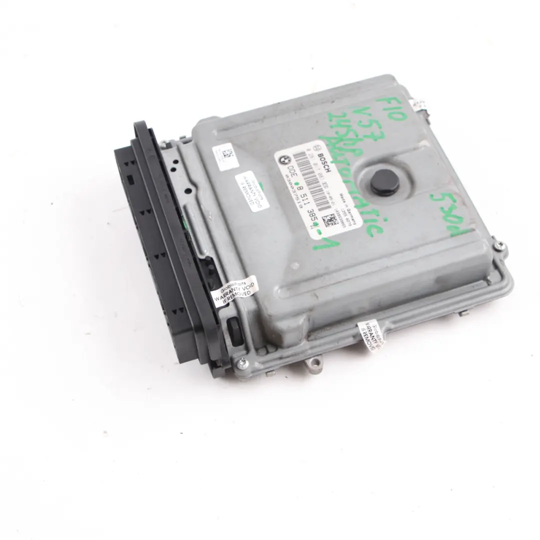 N57 245HP Motorsteuergerät ECU Modul DDE 8511385 Automatik für BMW F10 F11 530d mit Teilenummer 8513161 BMW F10 F11 530d N57 245HP Motorsteuergerät ECU Modul DDE 8511385 Automatik - SKU 8511385-1 - Teilenummer 8513161