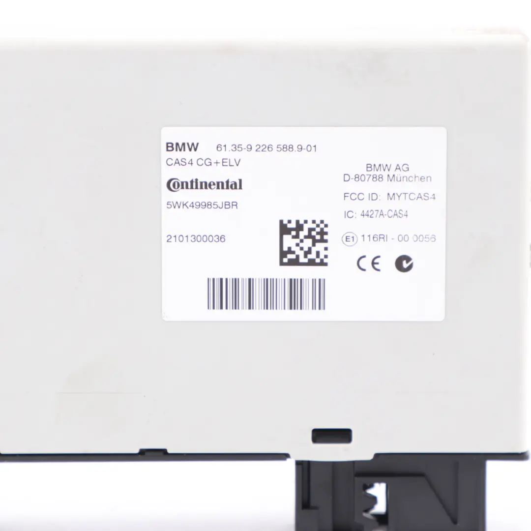 BMW F10 F11 530d N57 245HP Control Unit ECU Kit DDE CAS4 Key Automatic - SKU 8511385-3 - Part number 8511385