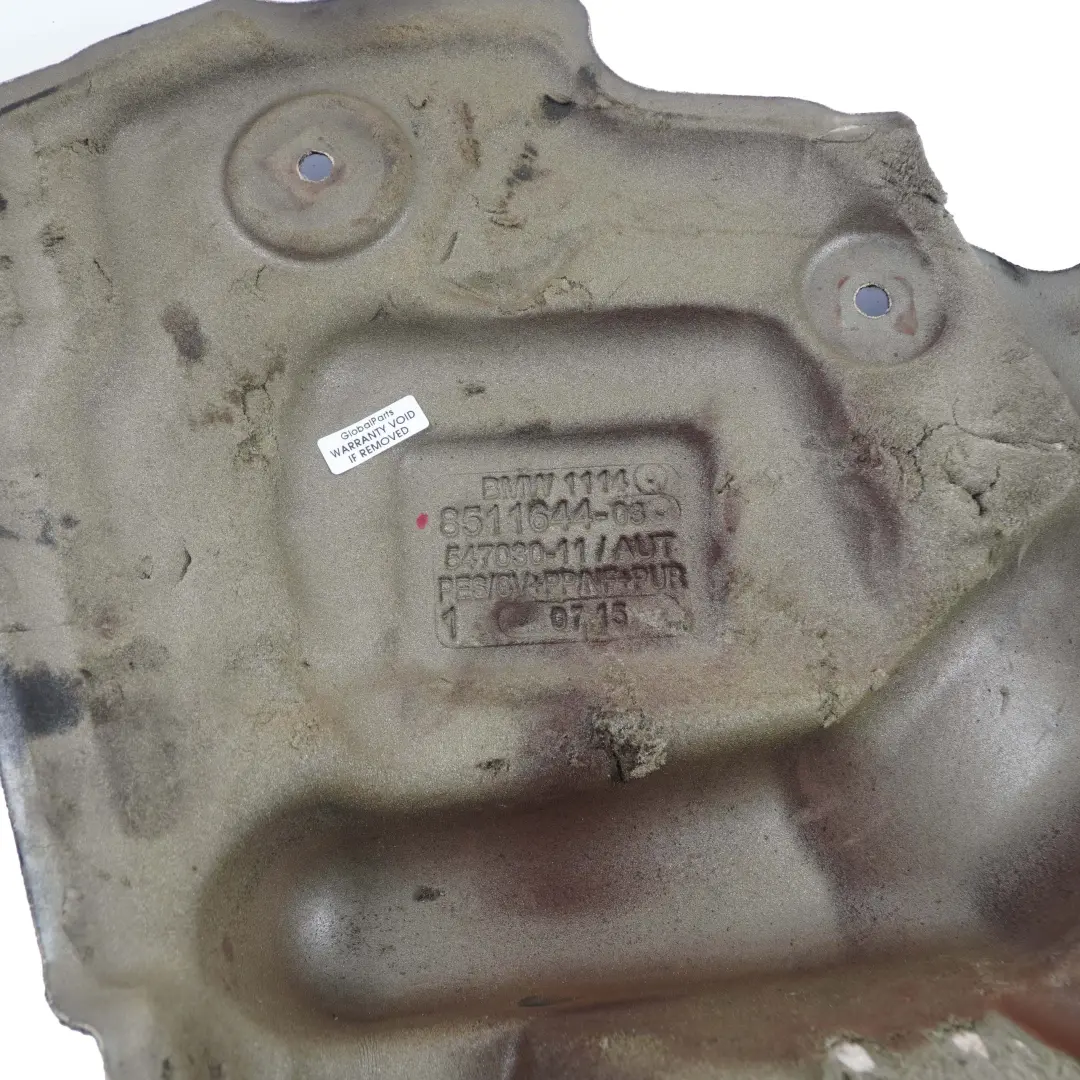 B37 Aislamiento Acustico de Cubierta Frontal Motor para BMW F20 F21 F30 LCI con número de pieza 8511644 BMW F20 F21 F30 LCI B37 Aislamiento Acustico de Cubierta Frontal Motor - SKU 8511644 - Número de pieza 8511644