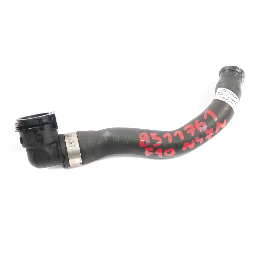 Coolant Hose BMW F01 LCI F10 X3 F25 Radiator Water Cooling Pipe Diesel to with Part number 8511761 Coolant Hose BMW F01 LCI F10 X3 F25 Radiator Water Cooling Pipe Diesel - SKU 8511761 - Part number 8511761