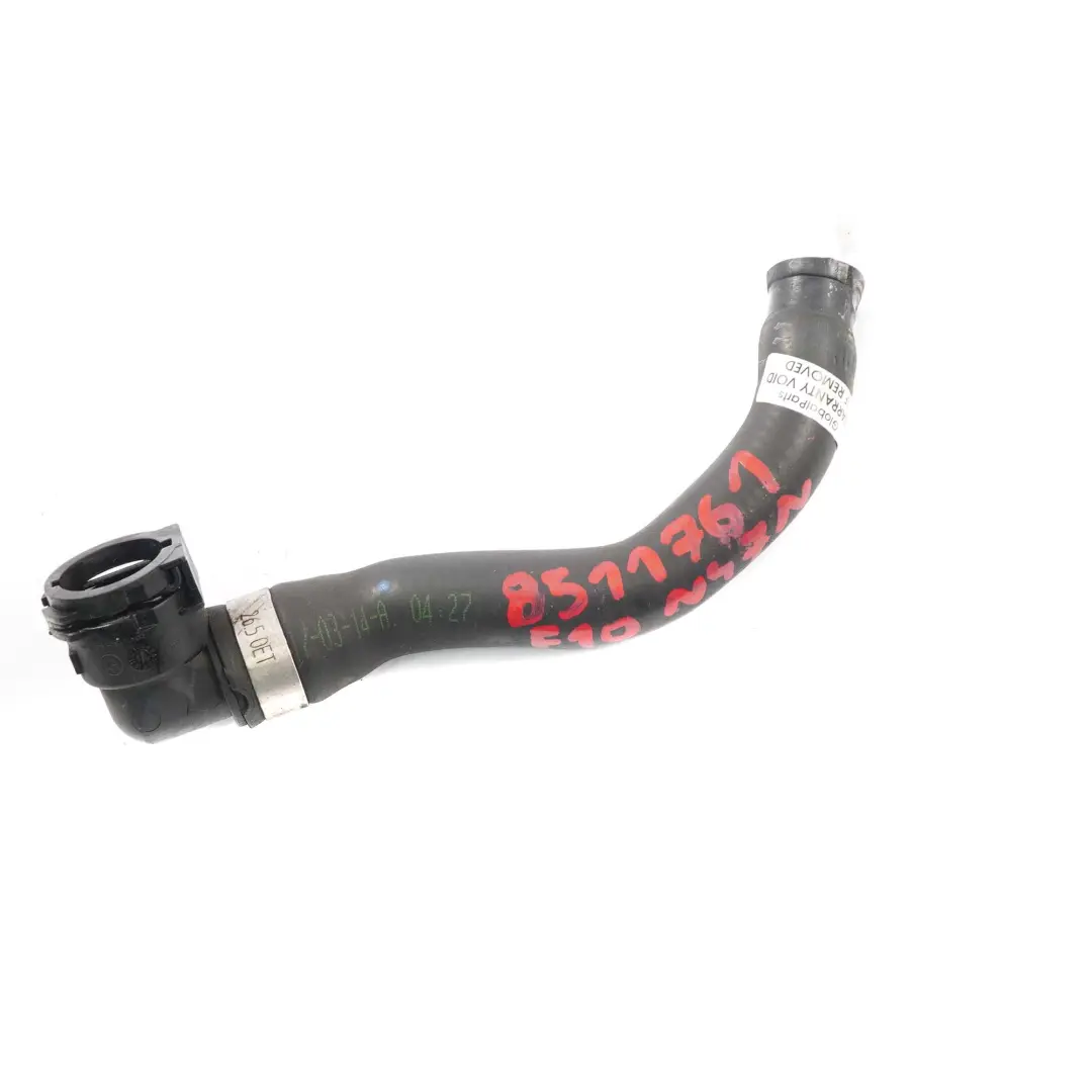 BMW F01 LCI F10 X3 F25 Diesel Kühlmittelschlauch Kühler Rohr Schlauch - SKU 8511761 - Teilenummer 8511761