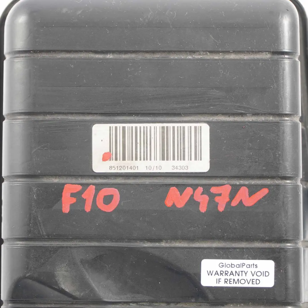 Engine Air Intake BMW F10 F11 520d N47N Filtered Air Pipe Silencer - SKU 8512014 - Part number 8512014