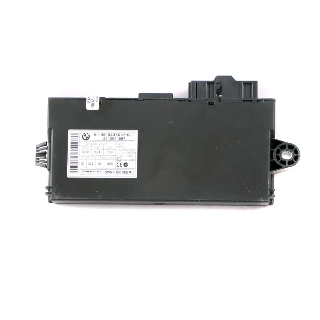 BMW 3 Series E90 E91 LCI 318d N47N ECU Kit DDE + CAS3 + Key Manual - SKU 8512043-1 - Part number 8512043