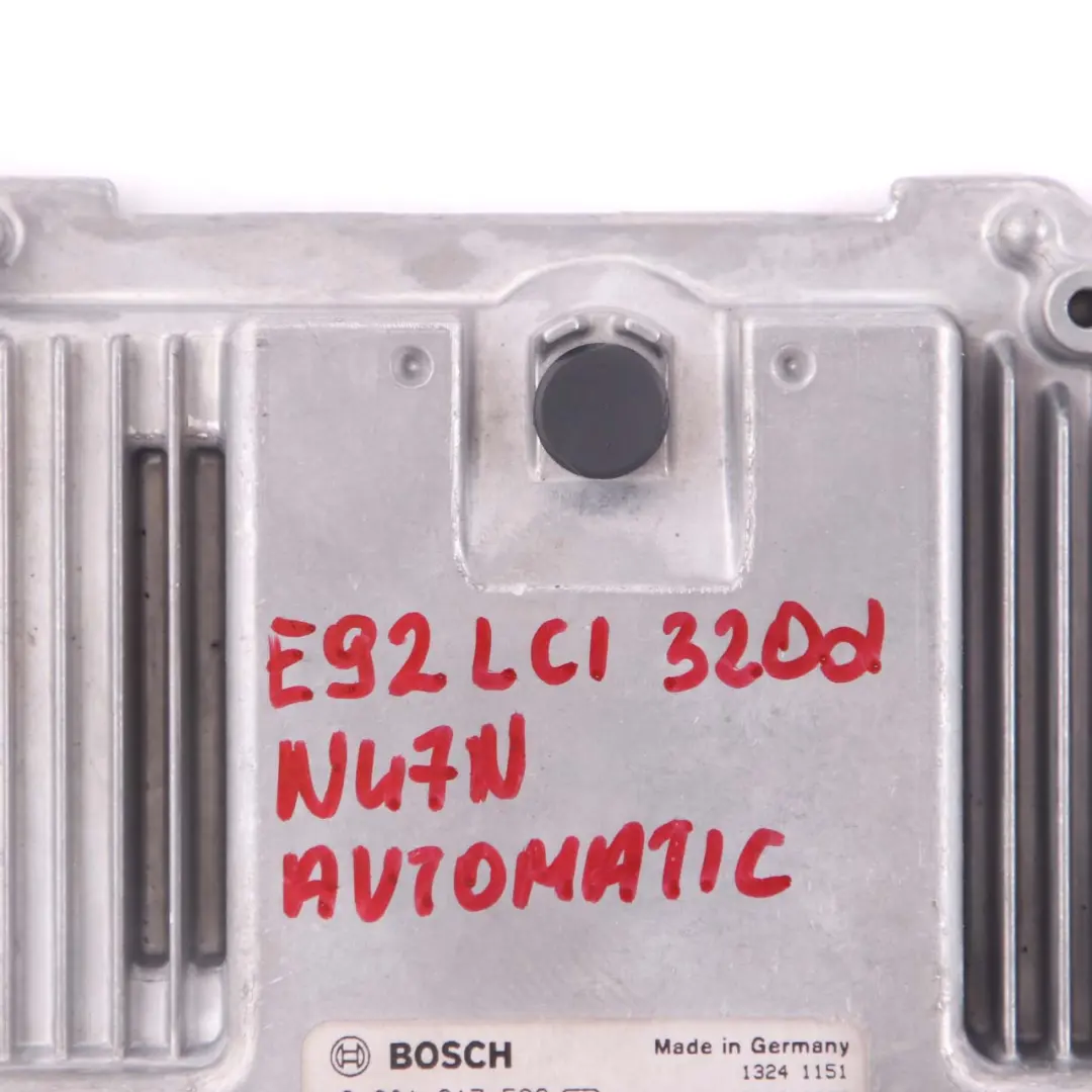 BMW 3 Series E90 E91 LCI N47N 320d ECU Basic DDE Control Unit Automatic - SKU 8512047-4 - Part number 8512047