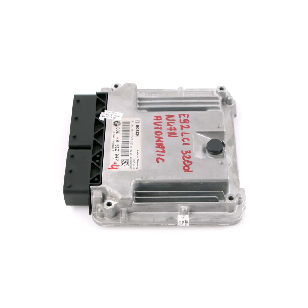 BMW E90 E91 LCI N47N 320d 184HP Engine Control Unit ECU DDE Automatic - SKU 8512047-4 - Part number 8512047
