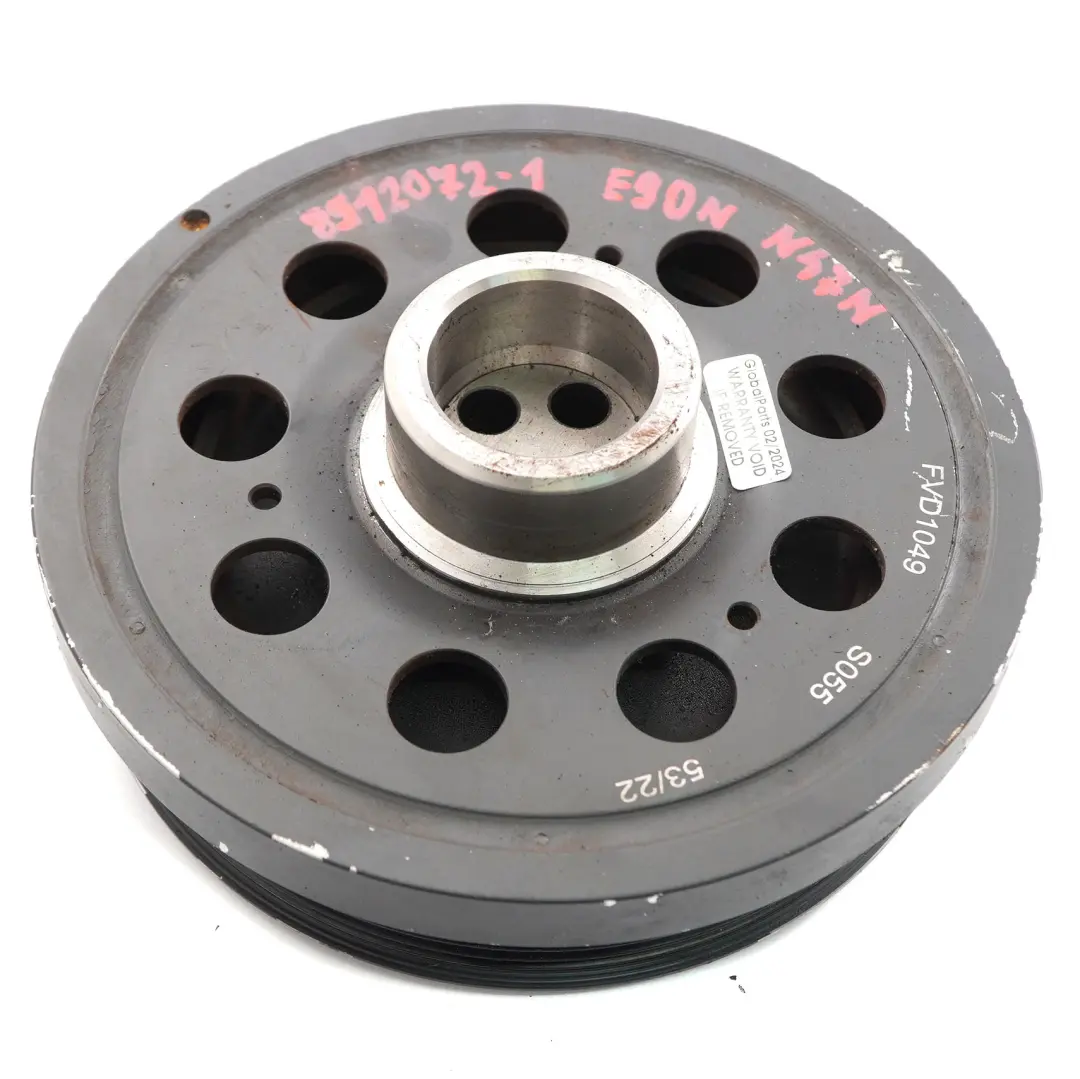  Vibration Damper Pulley BMW E90 LCI F10 F20 F30 N47N Crankshaft Diesel - SKU 8512072-1 - Part number 8512072