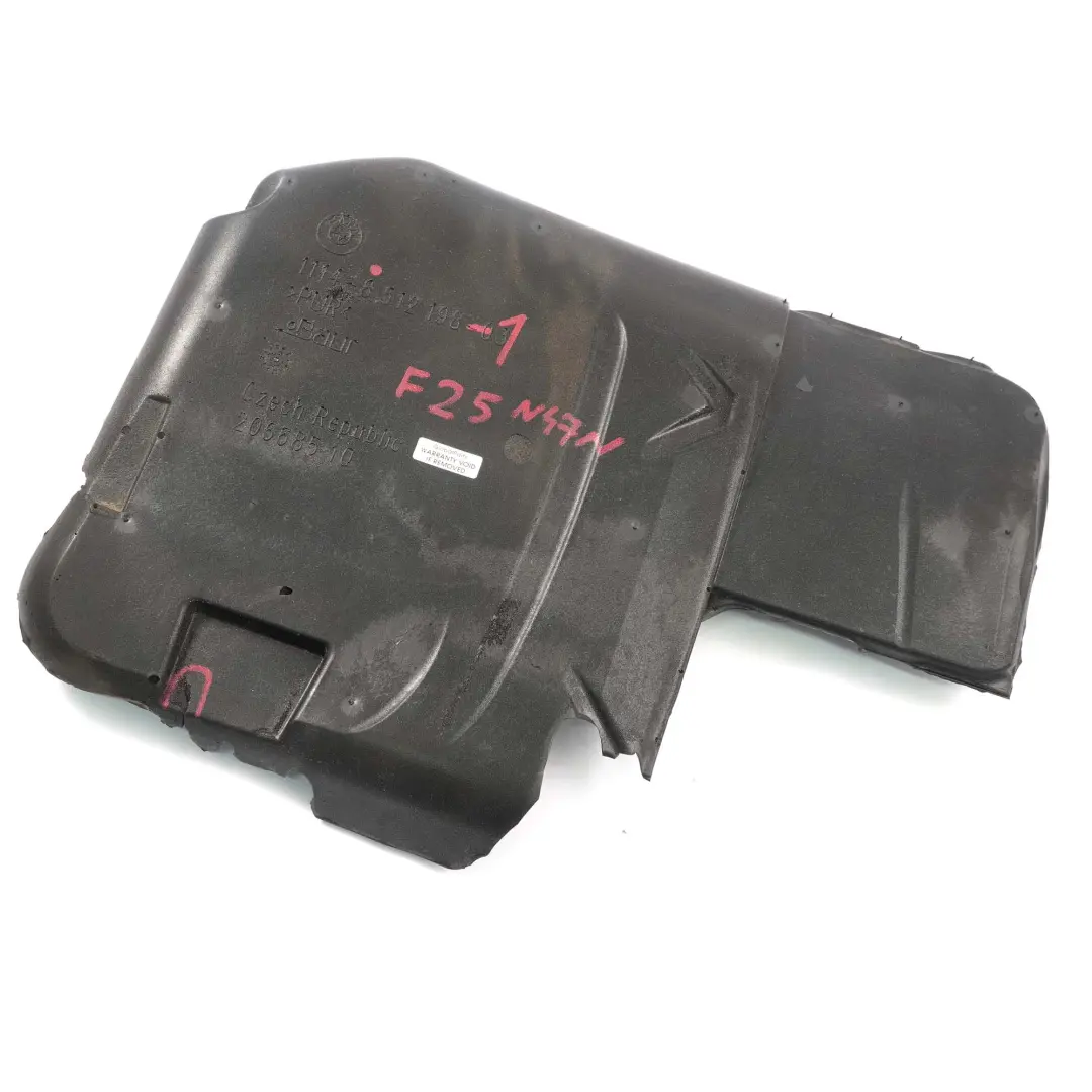 BMW X3 F25 X5 F15 N47N Diesel Motor Abdeckung Akustik - SKU 8512198-1 - Teilenummer 8512198
