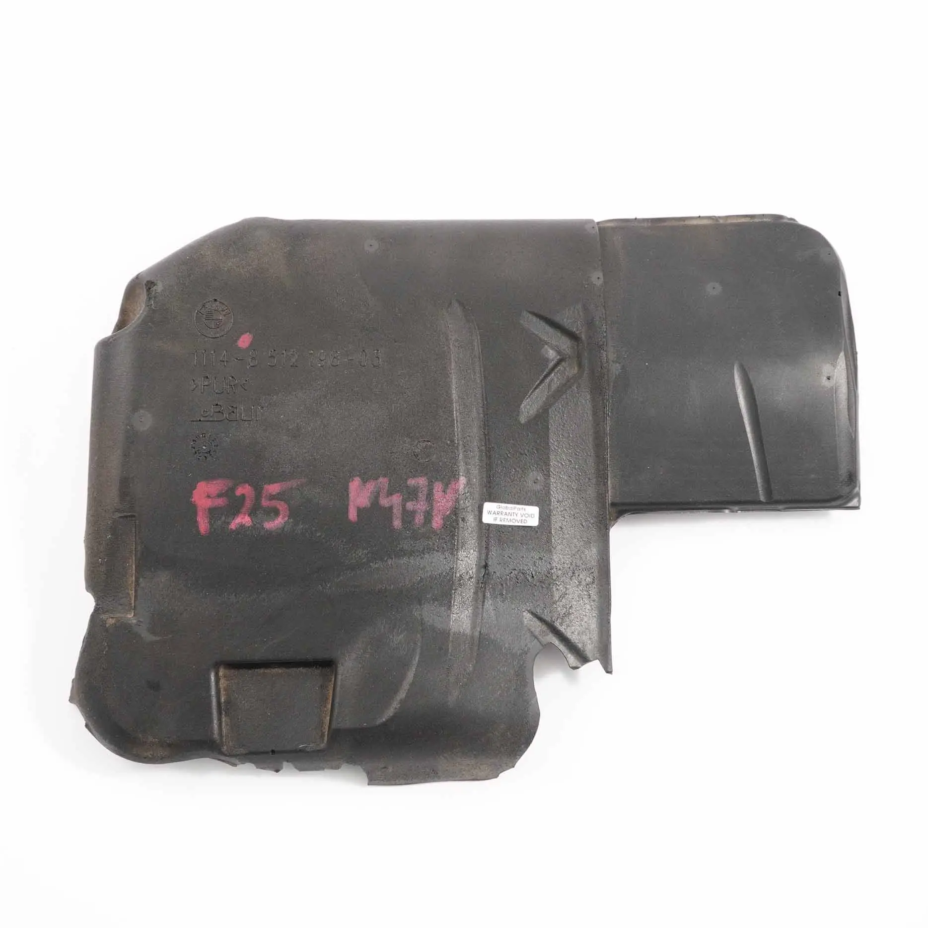 Espuma Acustica BMW F25 N47N Motor Diesel Aislamiento Acustico Cubierta 8512198