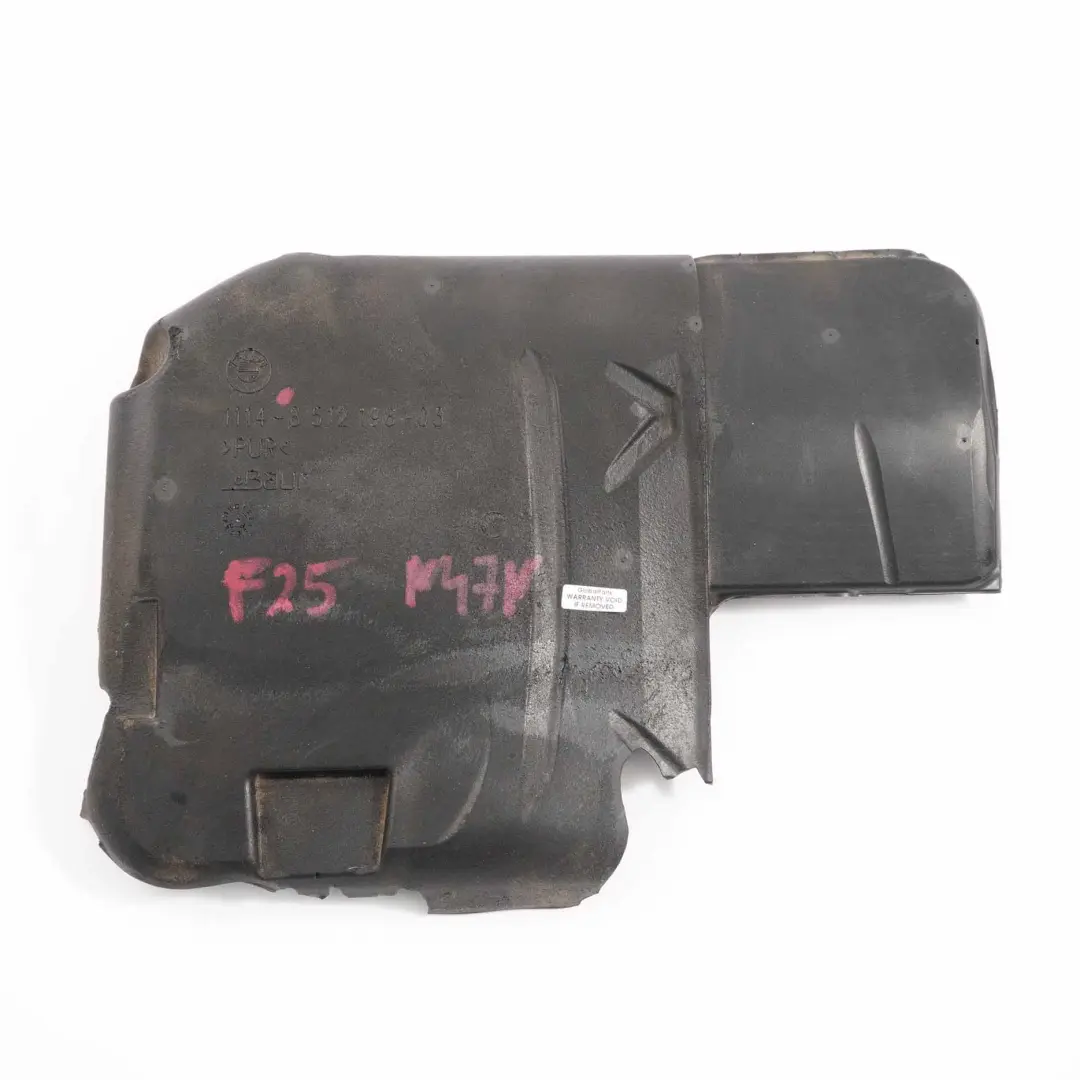 BMW X3 F25 X5 F15 N47N Diesel Motor Abdeckung Akustik - SKU 8512198 - Teilenummer 8512198