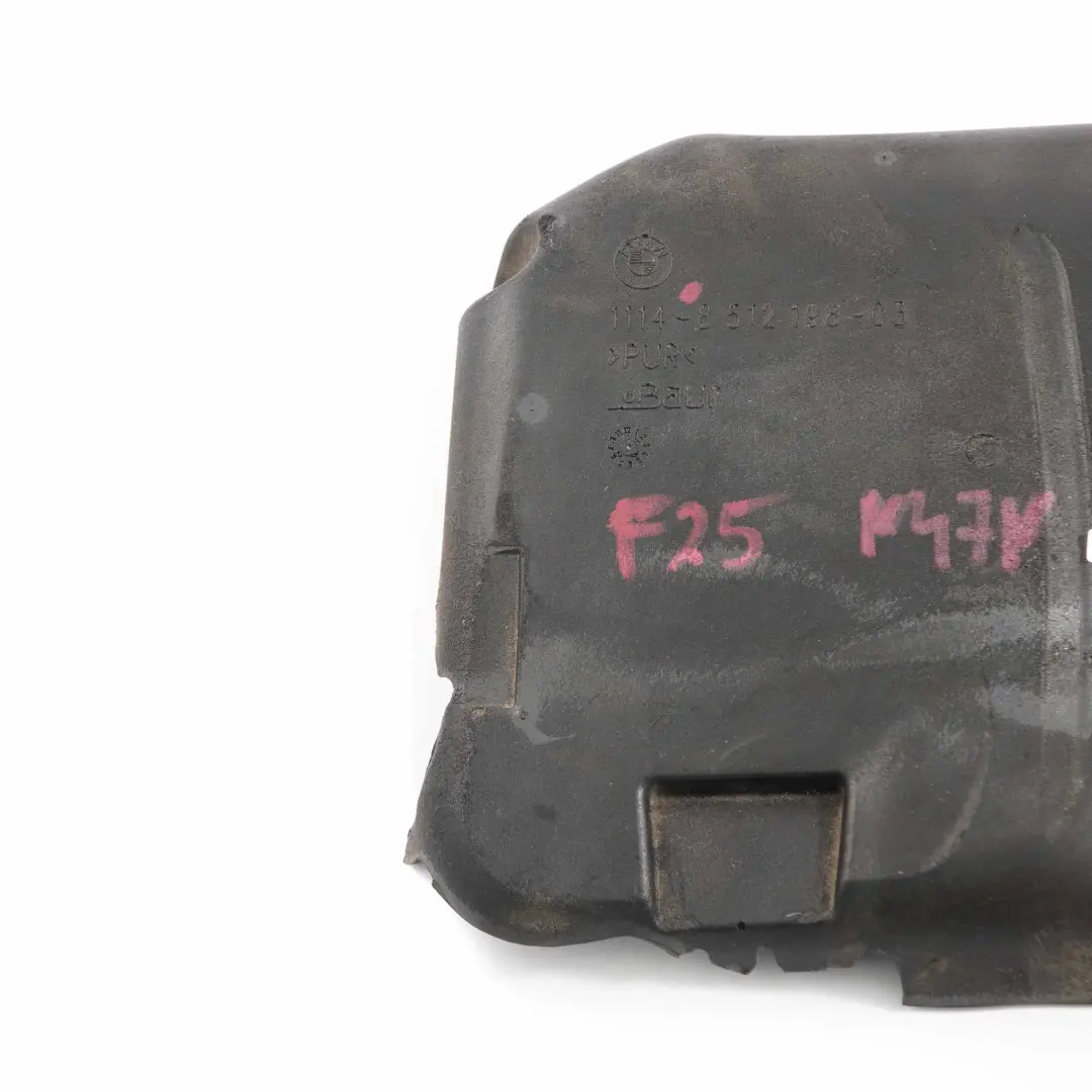 BMW X3 F25 X5 F15 N47N Diesel Motor Abdeckung Akustik - SKU 8512198 - Teilenummer 8512198