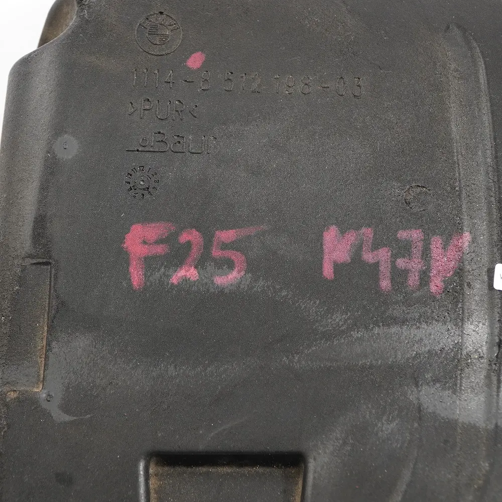  Espuma Acustica BMW F25 N47N Motor Diesel Aislamiento Acustico Cubierta - SKU 8512198 - Número de pieza 8512198