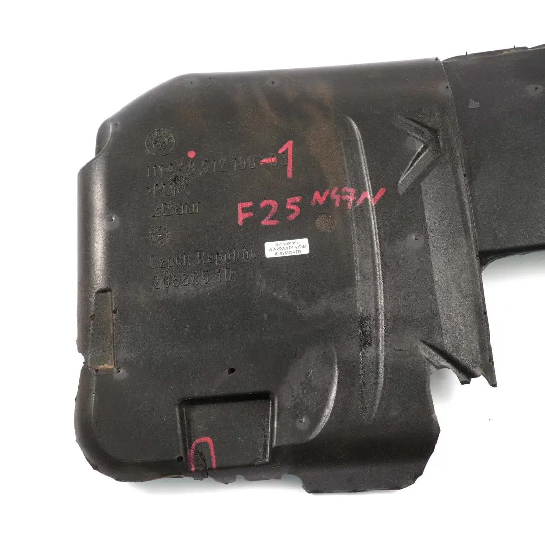 Espuma Acustica BMW F25 N47N Motor Diesel Aislamiento Acustico Cubierta para con número de pieza 8512198 Espuma Acustica BMW F25 N47N Motor Diesel Aislamiento Acustico Cubierta - SKU 8512198-1 - Número de pieza 8512198