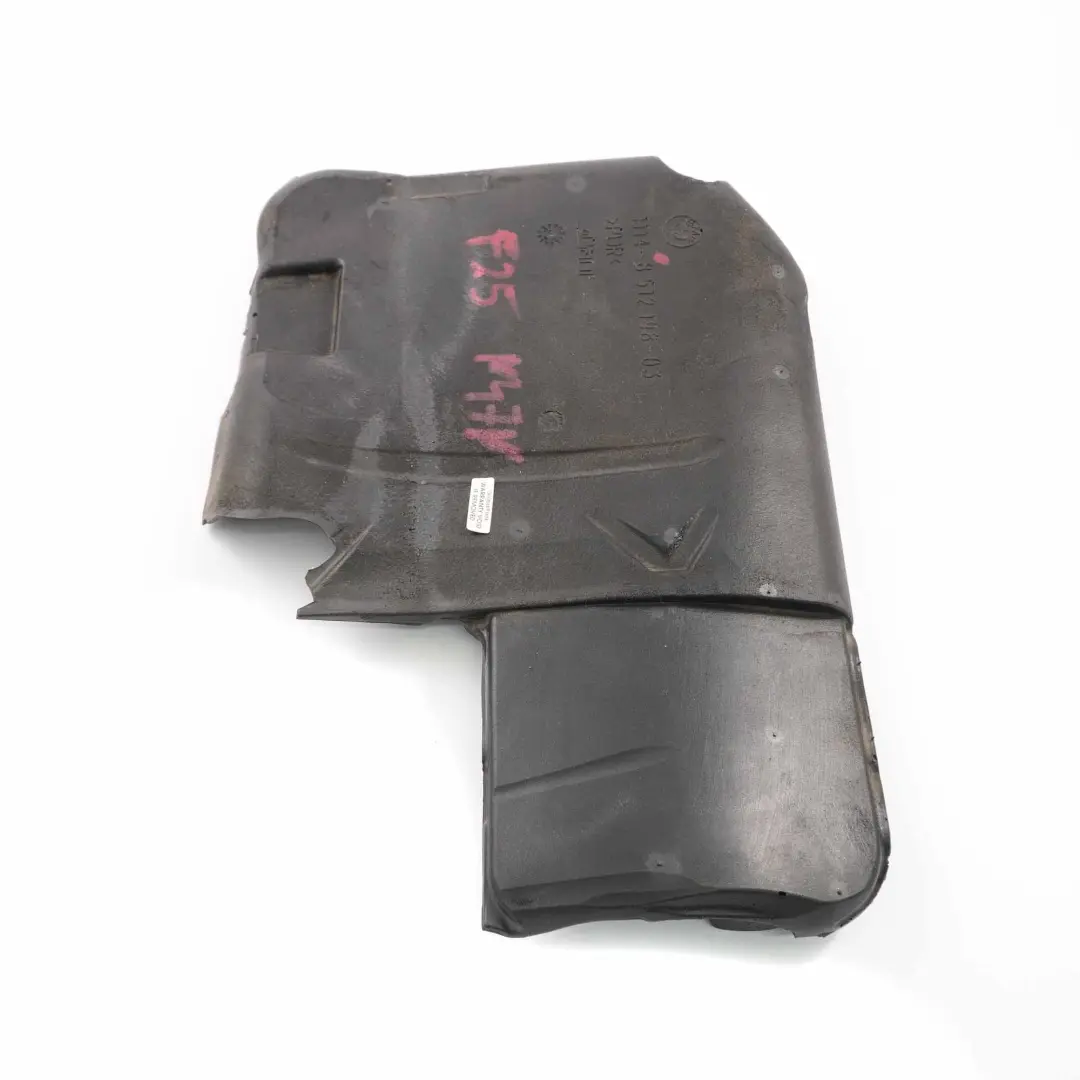 Acoustic Foam BMW X3 F25 N47N Diesel Engine Sound Insulation Cover to with Part number 8512198 Acoustic Foam BMW X3 F25 N47N Diesel Engine Sound Insulation Cover - SKU 8512198 - Part number 8512198
