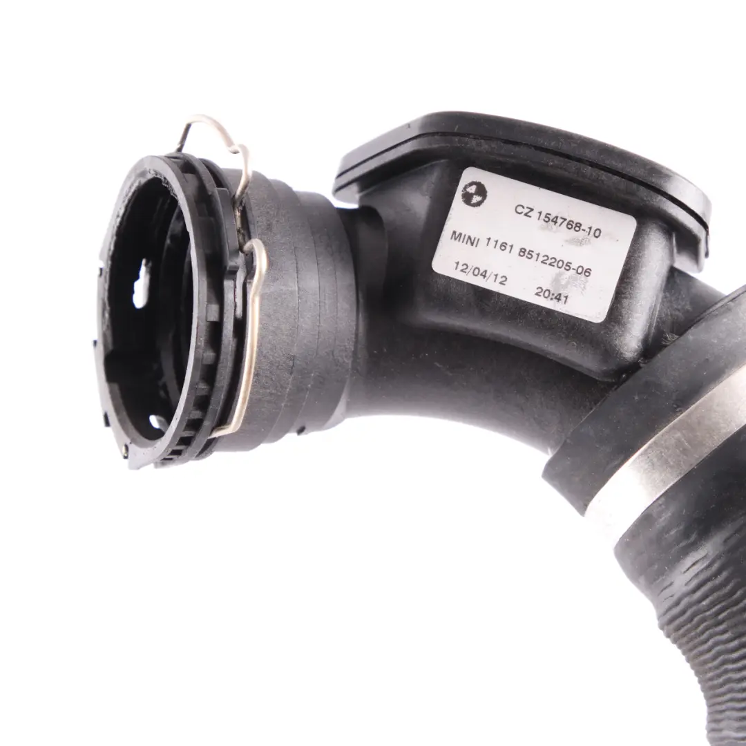 Charge Air Intake Tube Pipe to Mini R55 R56 LCI Diesel with Part number 8512205 Mini R55 R56 LCI Diesel Charge Air Intake Tube Pipe - SKU 8512205 - Part number 8512205