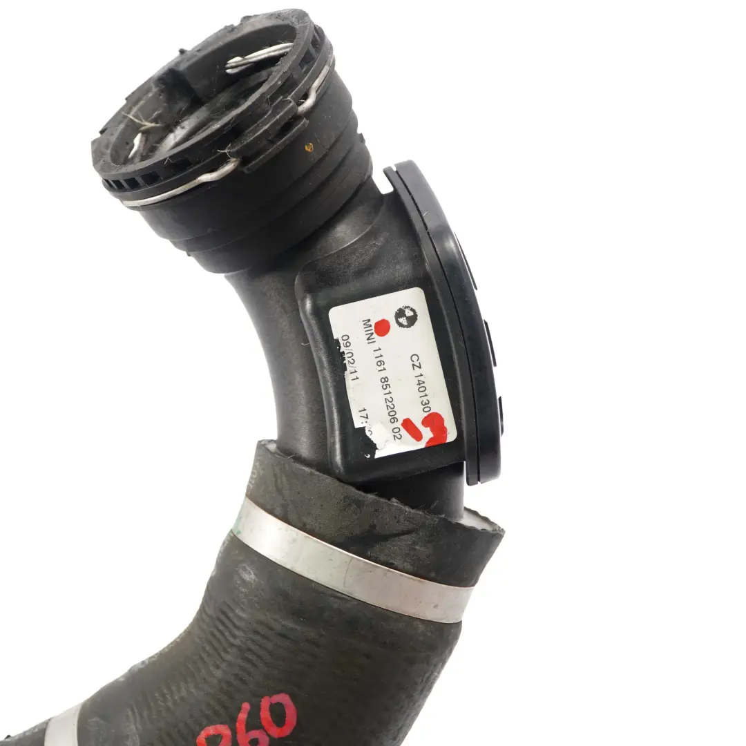 Tubo Carica Dell'Aria Mini R60 R61 N47N Tubo Aspirazione Diesel per con numero di parte 8512206 Tubo Carica Dell'Aria Mini R60 R61 N47N Tubo Aspirazione Diesel - SKU 8512206-3 - Numero di parte 8512206