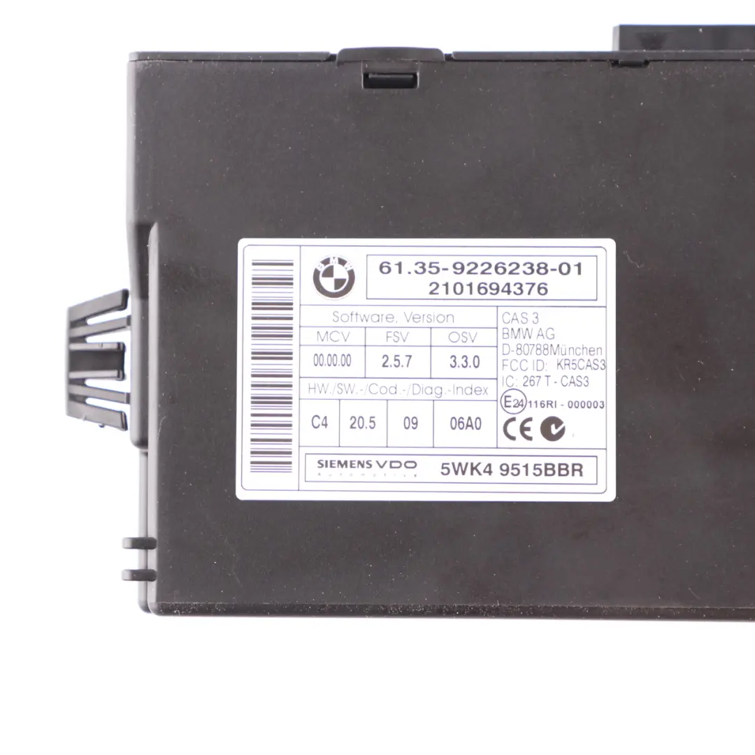 BMW E90 LCI N47N 320d 184HP ECU KIT DDE CAS 3 Key Automatic - SKU 8512291-3 - Part number 8512291