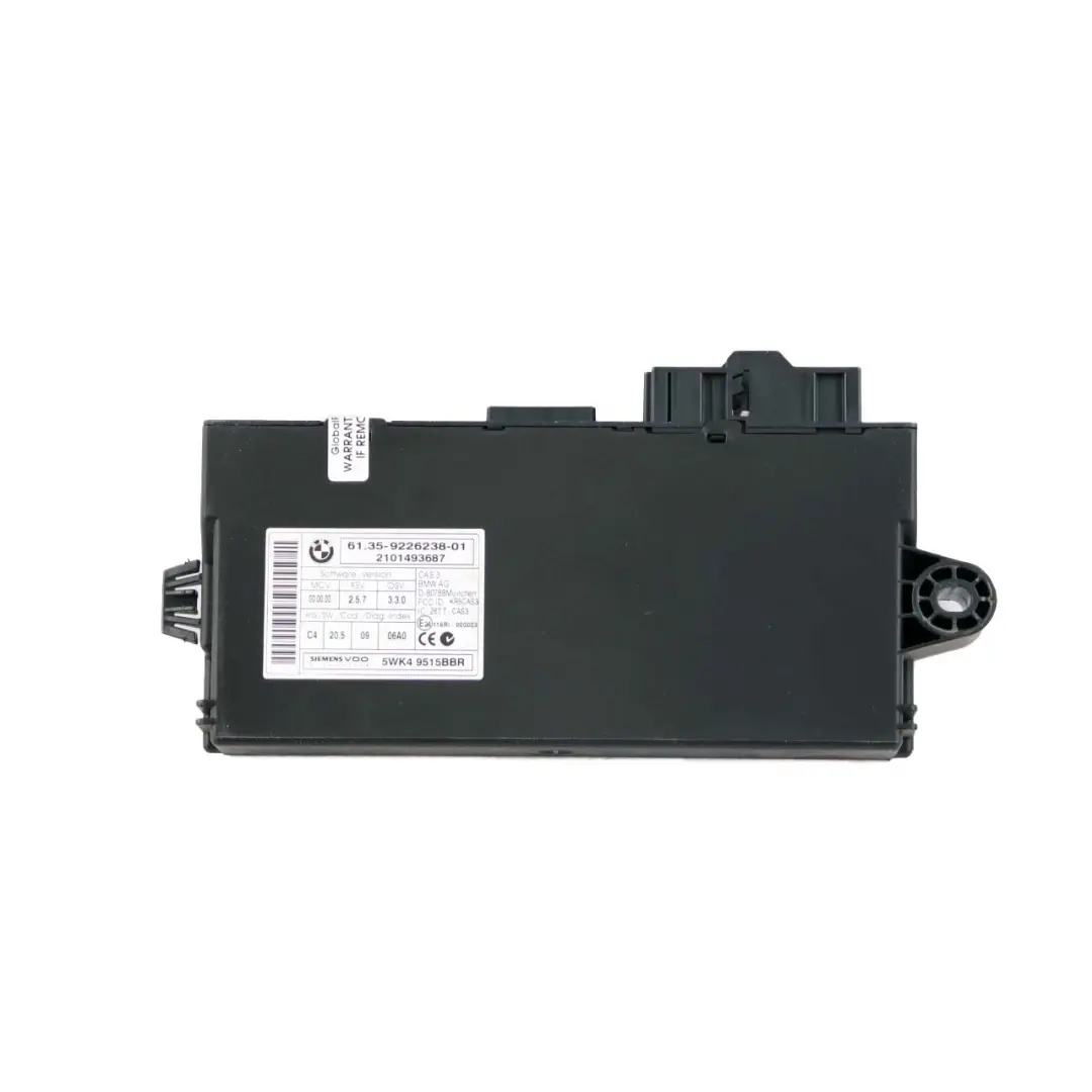 BMW E90 E91 LCI N47N 316d 116HP Motor ECU DDE 8510832 CAS3 Schlüssel Handbuch - SKU 8512292-2 - Teilenummer 8512292
