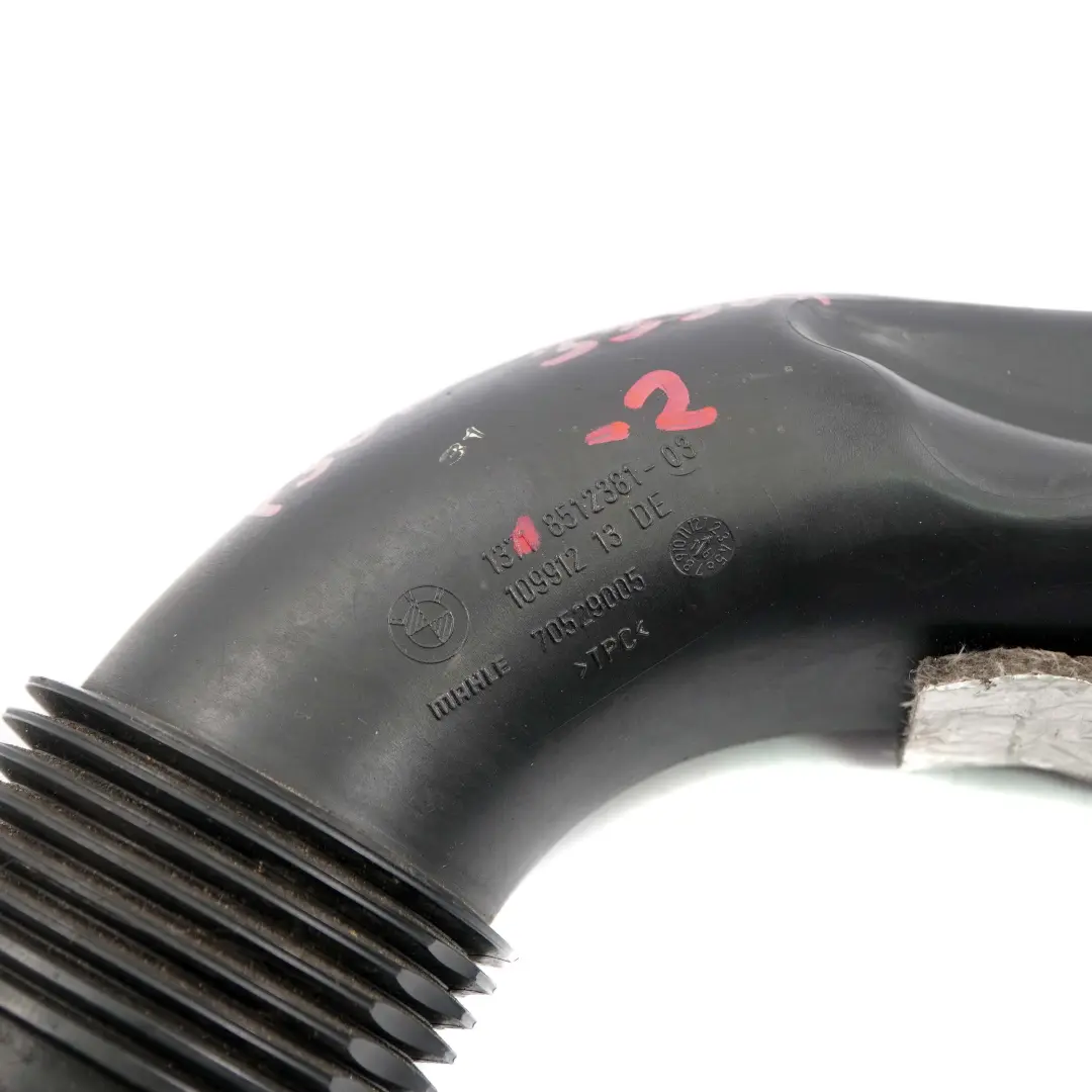 BMW F15 F16 F30 F32 Diesel N57N N57Z Intake Filtered Air Pipe Tube Hose - SKU 8512381-2 - Part number 8512381